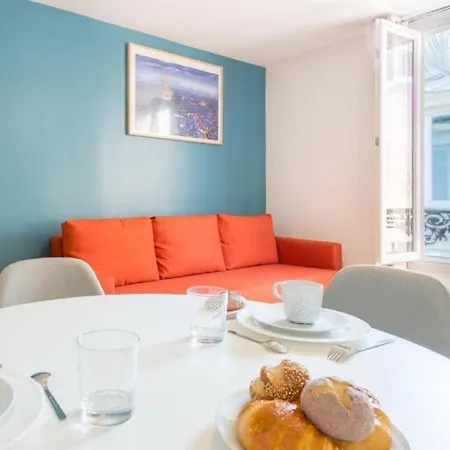 Parisian Charm Studio - Ideal Stay For 3 Guests باريس