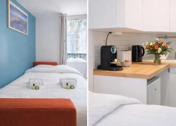 Parisian Charm - Ideal For 3 Guests 아파트