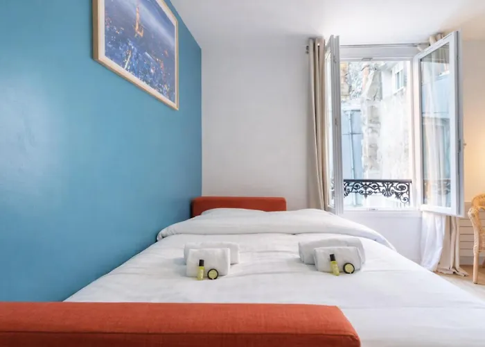 아파트 Parisian Charm - Ideal For 3 Guests 파리